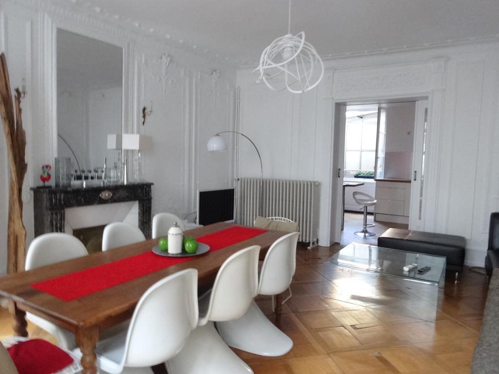 Les Serruriers - Appartement Spacieux Avec Terrasse & Parking Estrasburgo Exterior foto